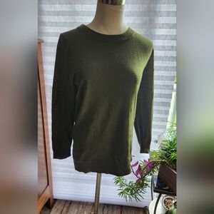 J. Crew Olive Green Sweater